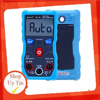 [BH 12 THÁNG] Đồng Hồ Đo Vạn Năng ZOYI ZT-S1 Đồng Hồ Đo Điện Vạn Năng Auto Zotek Zoyi Zt-S1, Đồng Hộ Đo Ac/DC