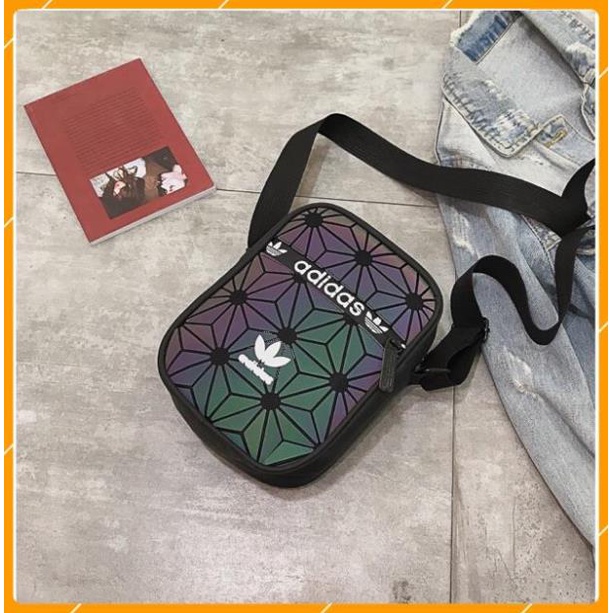 Xả Kho Giá Sốc - Túi đeo chéo 3D phong cách thể thao phản quang phát sáng