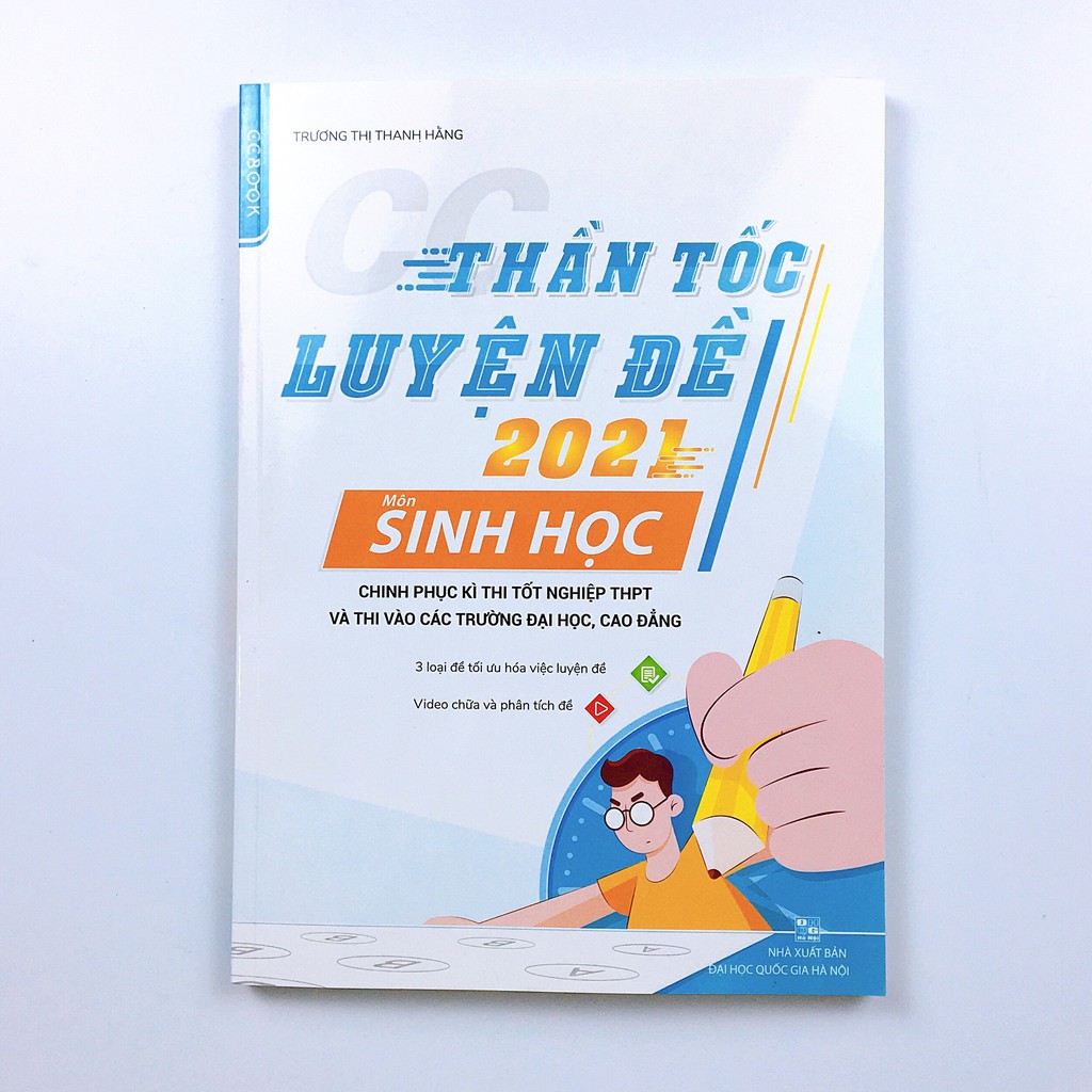 Sách CC Thần tốc luyện đề 2021 môn Sinh Học