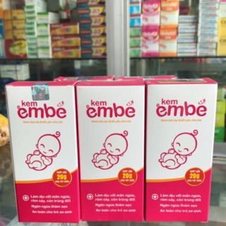 Kem embe bôi muỗi đốt, chống viêm, làm dịu, dưỡng ẩm da