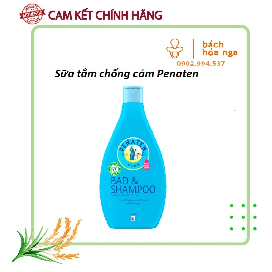 Sữa Tắm Gội Chống Cảm Penaten Đức  Cho Bé Chai 400ml