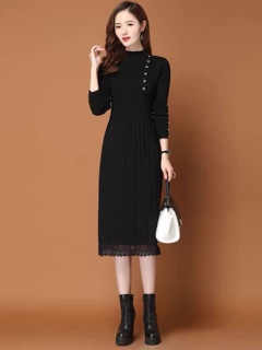 Váy/đầm len Cao cấp Quảng Châu VLR22