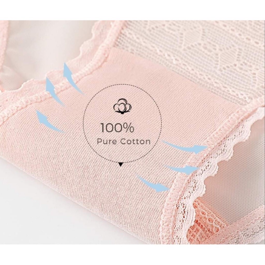 Sét 10 Quần Lót Nữ Đúc Su Pha Ren Hoa - Quần Chíp Siêu Mềm Mát Đẹp Sexy QL18