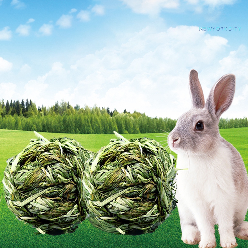 Đồ Chơi Tập Nhai Cho Thú Cưng Bằng Rơm Đan Thủ Công