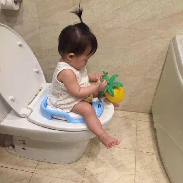 Lót Bồn Cầu Chicco Cho Bé, Bệ Ngồi Toilet Thu Nhỏ Bồn Cầu, bệ xí thu nhỏ cho bé