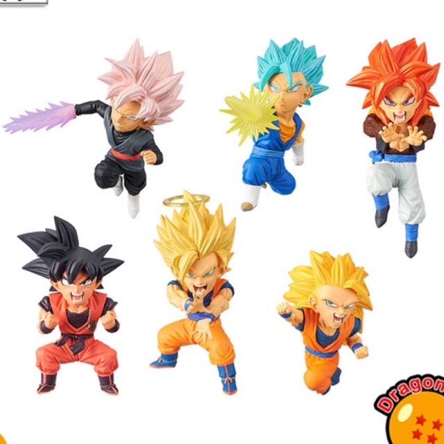 Mô hình dragon ball wcf chính hãng fullbox tem vàng