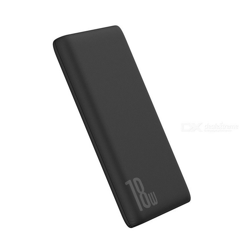 Sạc dự phòng Baseus 18W 10000mAh tốc độ sạc nhanh kết nối 3.0 Quick Charge 3.0 và Power Dilivery 3.0