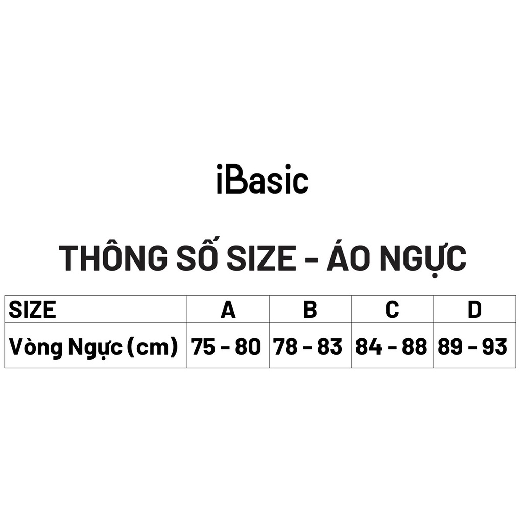 Áo ngực nữ phụ kiện dây trong iBasic PK068