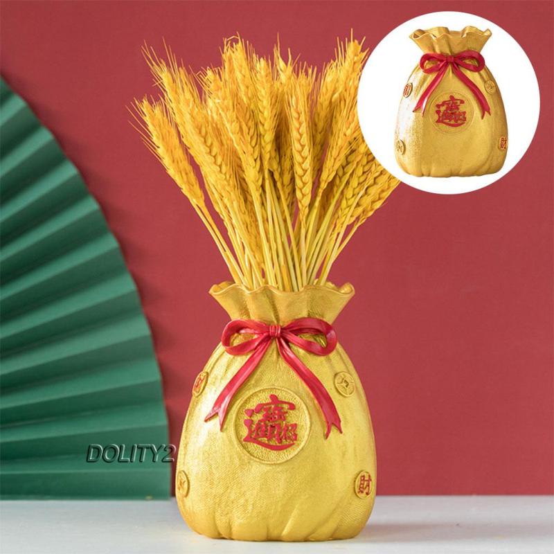 Bình hoa hình túi tiền phong cách Trung Hoa