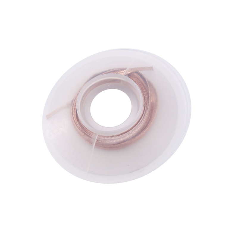 Set đồ hàn 2 món gồm cuộn dây hút thiếc + thiết bị hàn hút bụi chân không với chiều rộng 2mm và chiều dài 1.5m