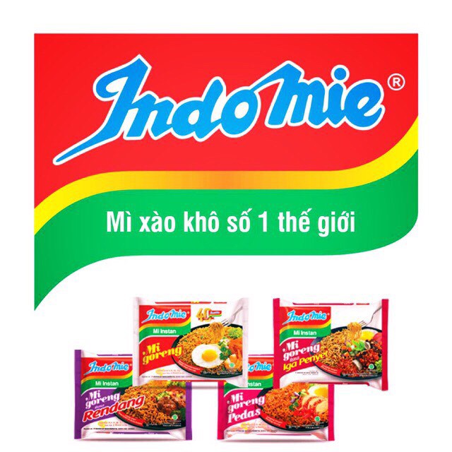 Thùng 40 gói mì xào indomie Vị Đặc Biệt  85g