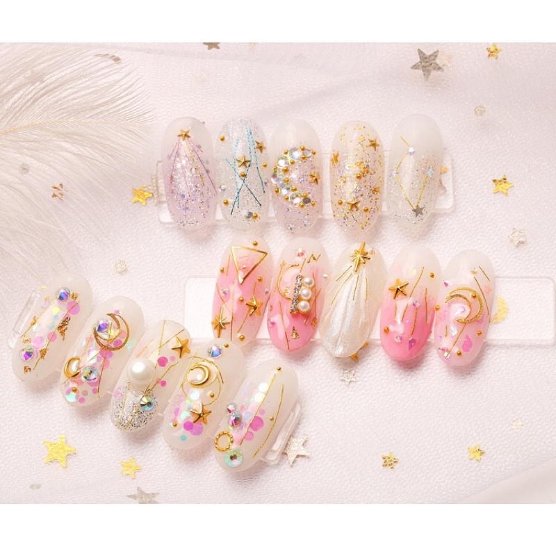 Set phụ kiện chi tiết trang trí nail/móng tay