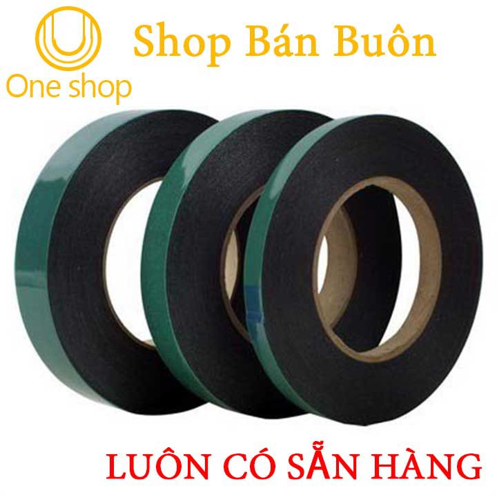 1 Cuộn Băng Dính Xốp 2 Mặt 2Cm