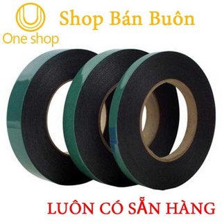 1 Cuộn Băng Dính Xốp 2 Mặt 2Cm