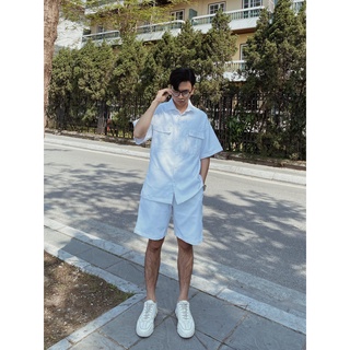 Áo Sơ Mi Basic unisex phong cách Hàn Quốc form rộng ASM