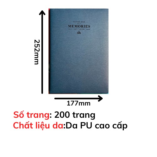 Sổ tay bìa da trơn ghi chép B5 Heeton A16890 nhiều màu sắc trẻ trung