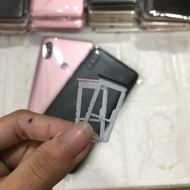 Bộ Vỏ Sườn Xiaomi Redmi Note 6 Pro Zin Hàng Cao Cấp Tặng Khay Sim