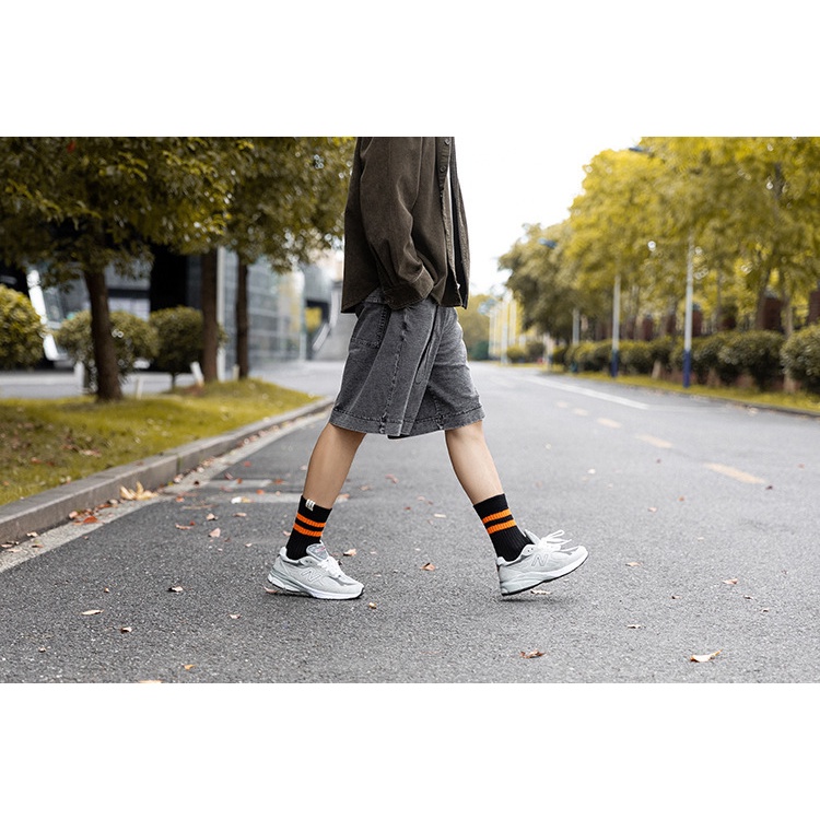 Tất thể thao cao cổ 2 sọc ( The Sock Loved by You )