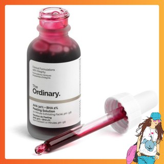 [BIG SALE] Tẩy Tế Bào Chết Mặt The Ordinary AHA 30% + BHA 2% Peeling Solution 30ml [SALE KHỦNG]