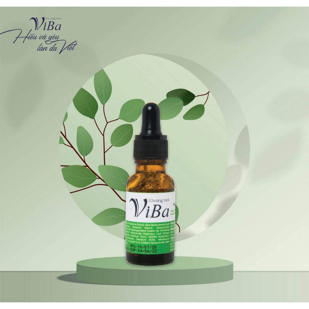 TMSR-Serum chấm mụn thông minh tinh chất tràm trà nọc ong ViBa 5ml - LEOBOX247 | BigBuy360 - bigbuy360.vn