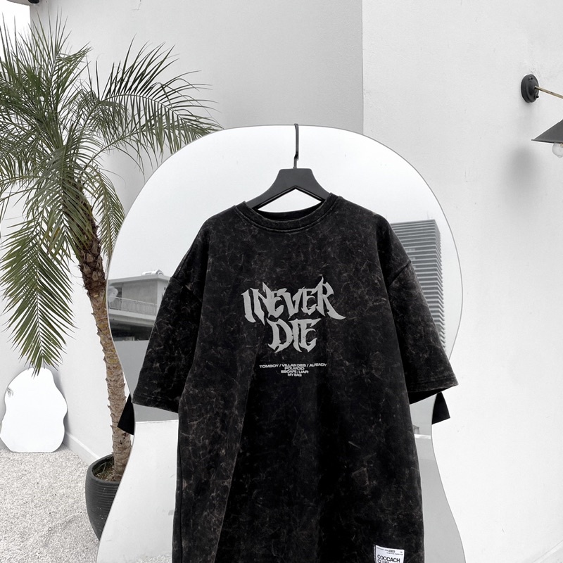 Áo thun I NEVER DIE form rộng unisex CCS119 by COCCACH