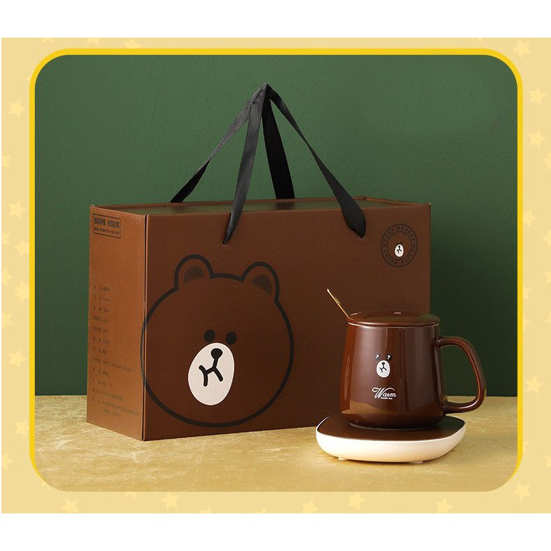 Bộ Đế ,cốc Hâm Nóng Siêu cute, Tiện lợi ,Giữ Nhiệt Đồ Uống Thức Ăn 55 độ | BigBuy360 - bigbuy360.vn