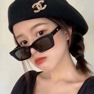 Kính mát gọng vuông nhỏ thời trang hip hop Hàn Quốc