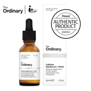 Serum Dưỡng Mắt, Ngăn Ngừa Bọng Mắt Quầng Thâm - The Ordinary Caffeine Solution 5% + EGCG
