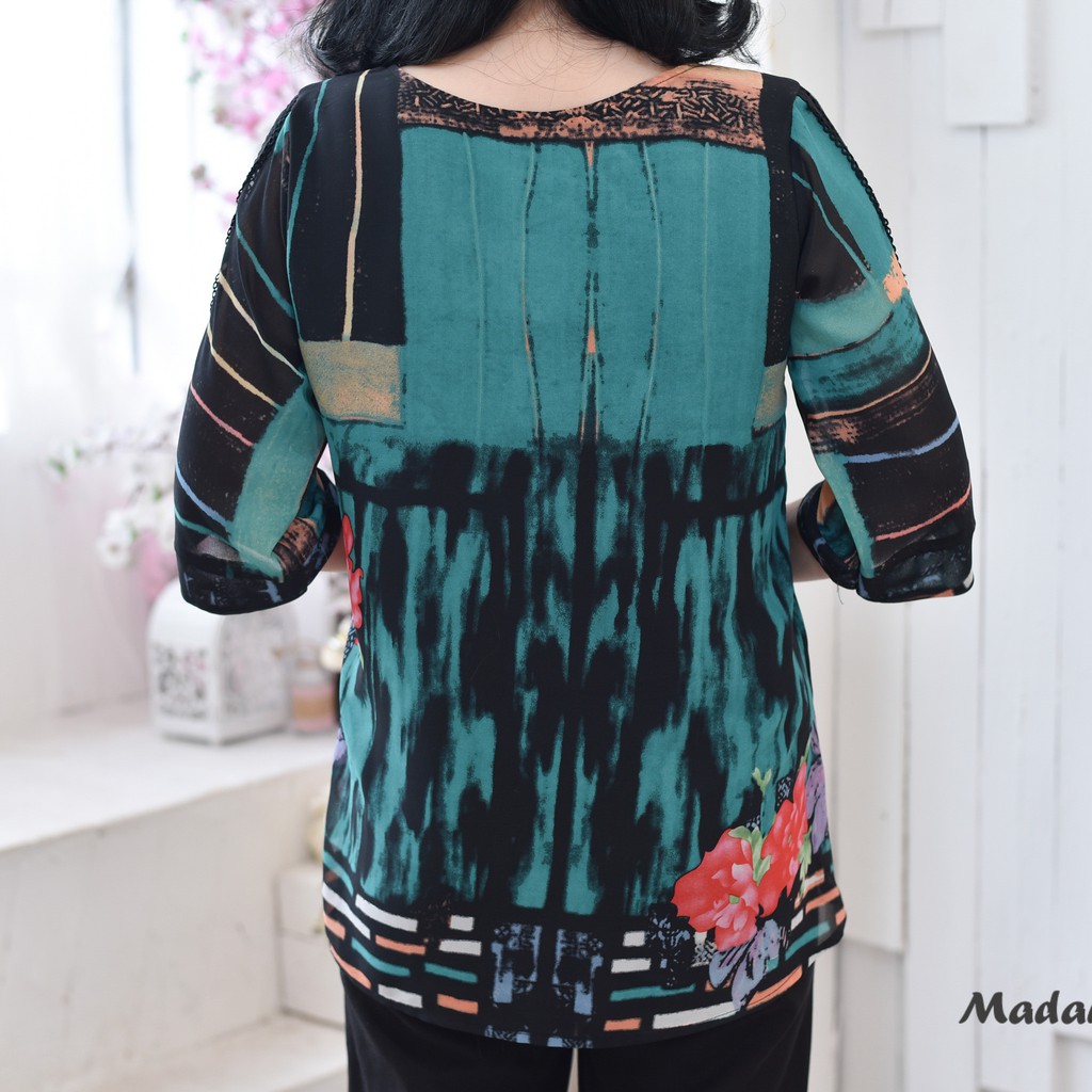 Madam Sotoni - Thời trang trung niên - Áo kiểu nữ trung niên - VHGL901