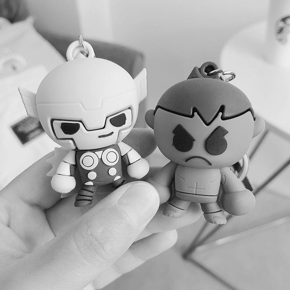 Móc Khóa Silicon Hình Siêu Anh Hùng Marvel