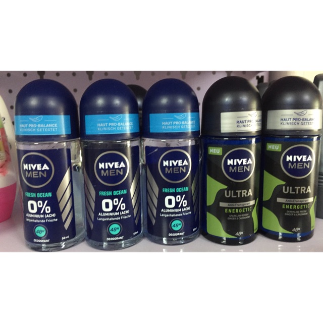 Lăn nách Nivea men - xách Đức có Bill