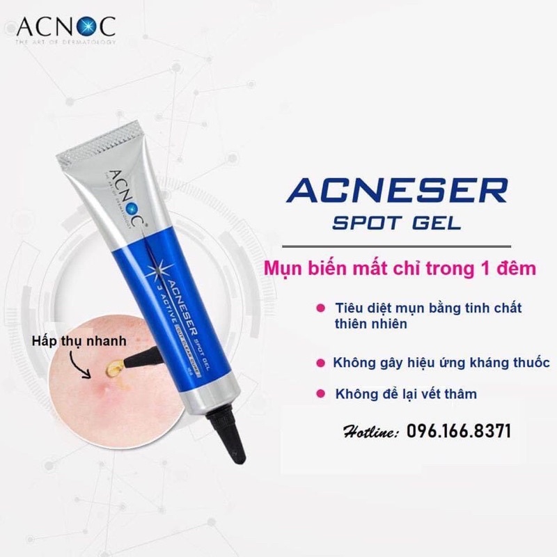 Gel chấm mụn Acnoc Thái Lan chính hãng