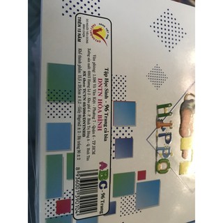Set 5 Quyển Tập ABC 4 Ô ly Hoà Bình