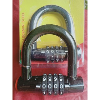 Khoá bấm số chữ U chống trộm cao cấp