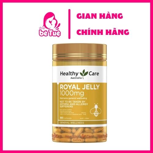 Sữa Ong Chúa Úc Healthy Care Royal Jelly 1000mg 365 Viên