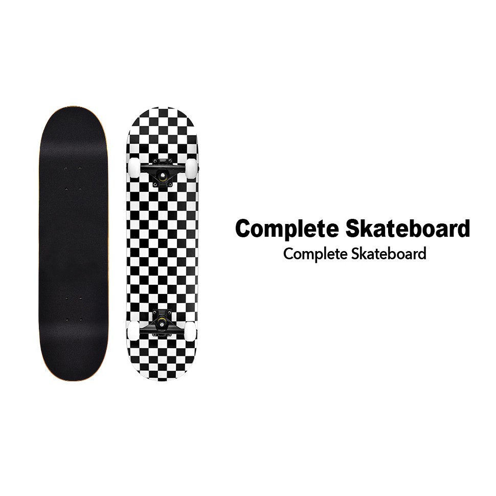 Ván trượt Skateboard mặt nhám keenstore mẫu Caro chính hãng