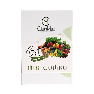 mix combo ( bột than tre, khổ qua, bạc hà)+ cọ quét mặt nạ