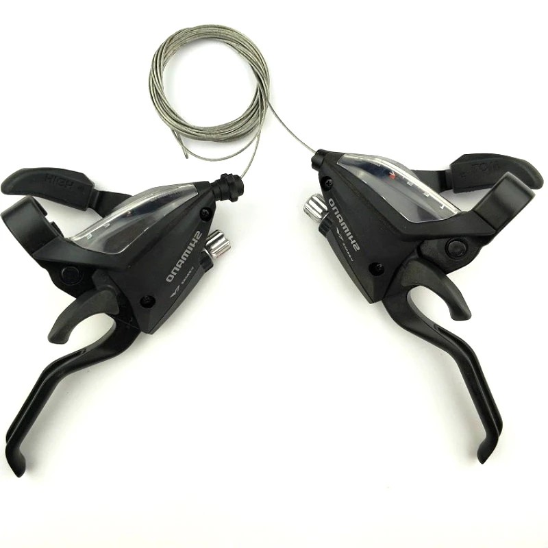 Tay Thắng Trái / Phải SHIMANO EF65 Bằng Hợp Kim Nhôm 3 / 7 / 8 / 9 Cho Xe Đạp Leo Núi