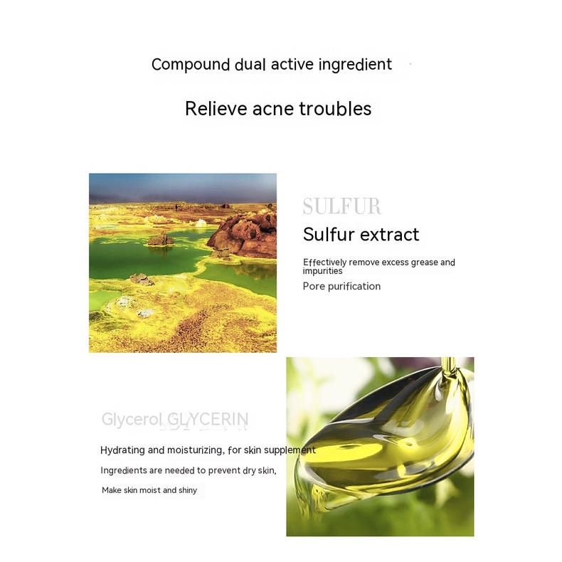 Bột Acid Đôi Dịu Nhẹ Làm Sáng Da Hỗ trợ giảm mụn Trứng Cá Và Vết Thâm