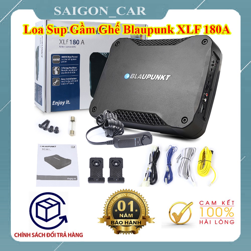 🔥HCM-Loa sup,loa bass,loa gầm ghế xe hơi loại BLAUPUNKT XLF 180A cao cấp , công suất 400W hàng chính hãng