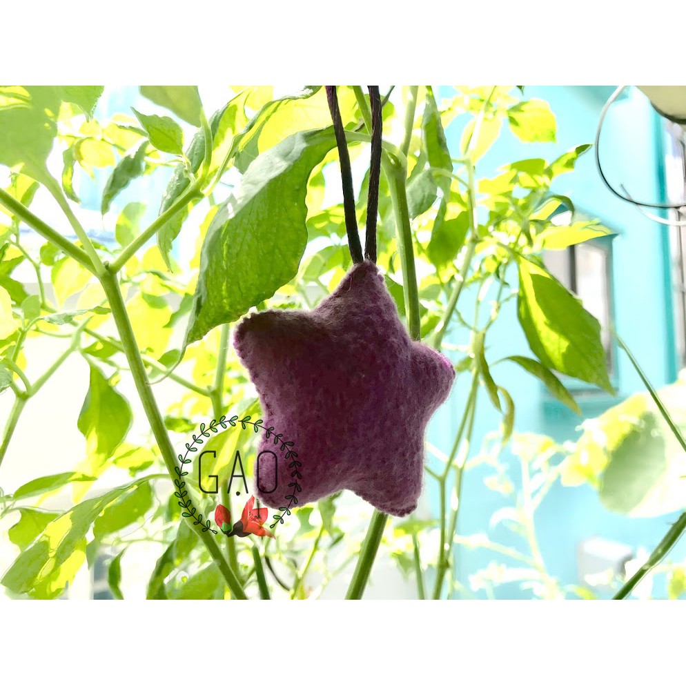 Móc khoá, treo nôi Ngôi sao - handmade