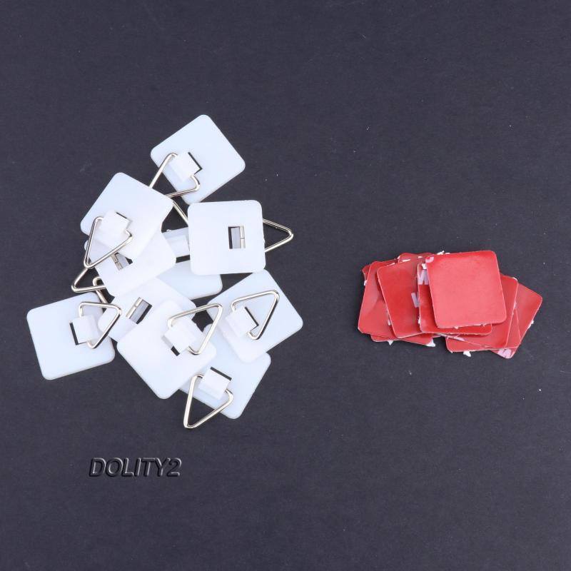 [Dolity2] 10 Móc Treo Tự Dính Có Đệm Dính Hình Ảnh / Lịch