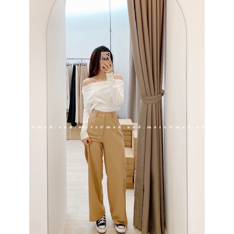 Quần culottes hạt dẻ