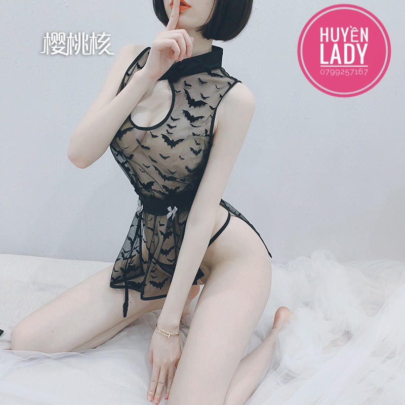 Cosplay sườn xám xuyên thấu cô gái trung hoa sexy gợi cảm | BigBuy360 - bigbuy360.vn