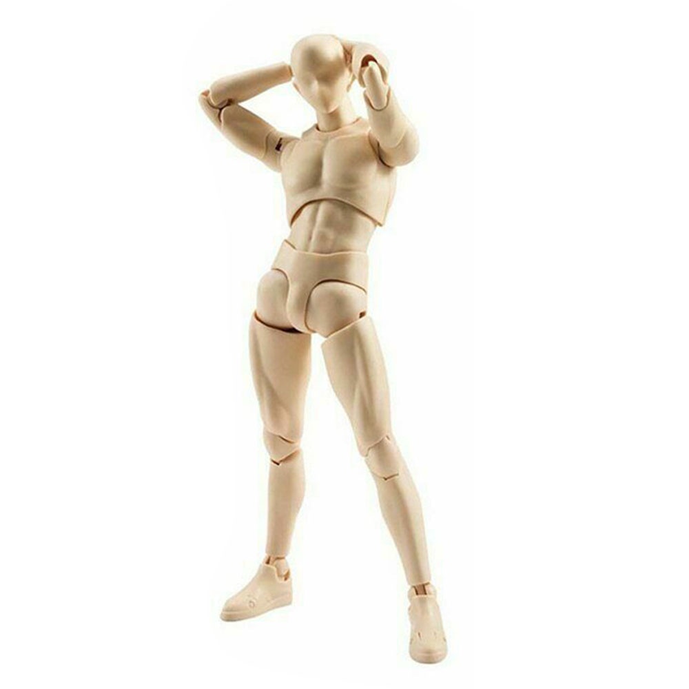 Moveable Drawing Figures For Artists Action Figure Model Human Mannequin Kit Skin