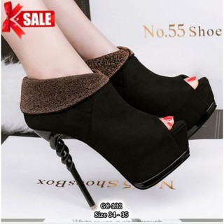 giày boot cao gót 16cm