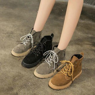 Giày cao cổ/ Boots nữ da lộn