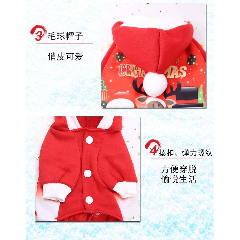 Áo len họa tiết giáng sinh đáng yêu cho thú cưng