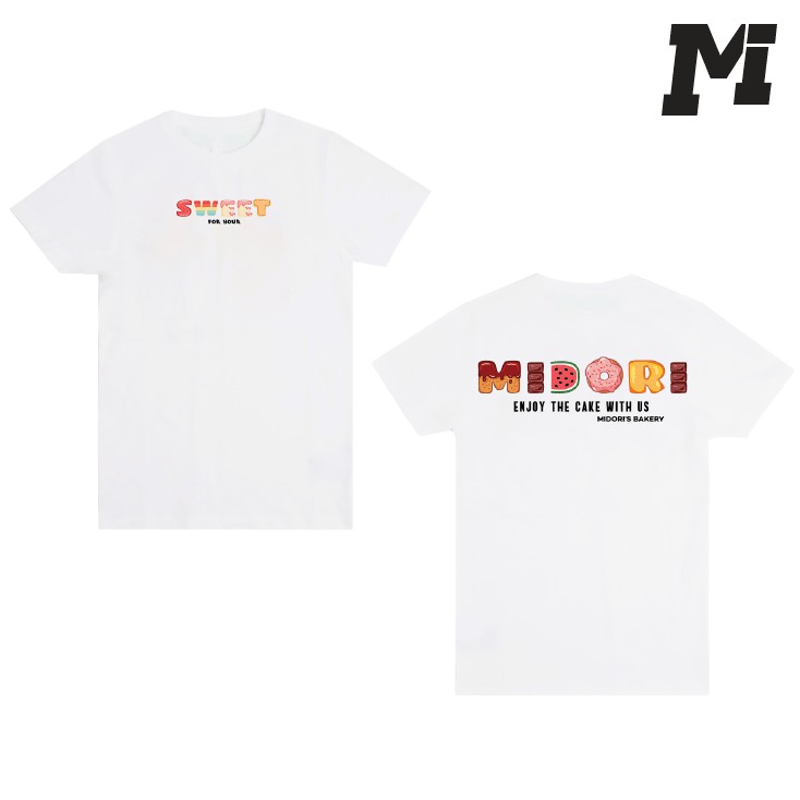 Áo thun form rộng tay lỡ Nam Nữ phông Unisex Sweet Local Brand Midori M Studio