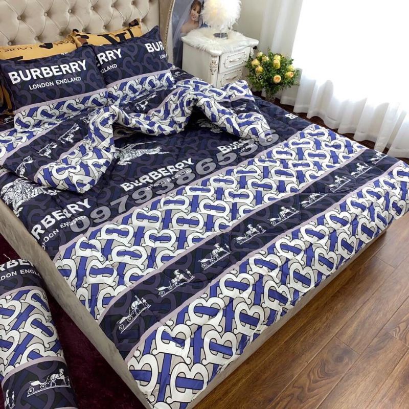 [Sẵn 70 màu] Bộ chăn phao ga gối cotton poly 5 món y ảnh sẵn hàng đủ size | BigBuy360 - bigbuy360.vn